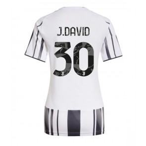Juventus Jonathan David #30 Kotipaita Naisten 2025-26 Lyhythihainen